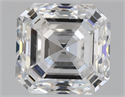 Natural Diamond 1.01 Carats, Asscher with  Cut, D Color, SI1 Clarity and Certified by GIA