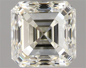 Picture of Natural Diamond 1.00 Carats, Asscher with  Cut, J Color, VVS1 Clarity and Certified by IGI