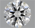 Diamante Natural 0.59 quilates, Redondo , Color E, claridad IF y certificado GIA