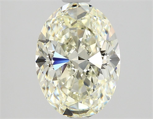 Picture of Natural Diamond 1.71 Carats, Oval with  Cut, K Color, VS2 Clarity and Certified by GIA