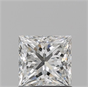 Natural Diamond 1.01 Carats, Princess with  Cut, G Color, VVS1 Clarity and Certified by GIA