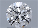 Diamante Natural 0.90 quilates, Redondo , Color E, claridad SI2 y certificado GIA