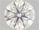 Natural Diamond 0.71 Carats, Round with Very Good Cut, I Color, SI1 Clarity and Certified by GIA