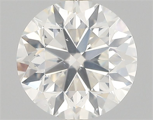 Picture of Natural Diamond 0.71 Carats, Round with Very Good Cut, I Color, SI1 Clarity and Certified by GIA