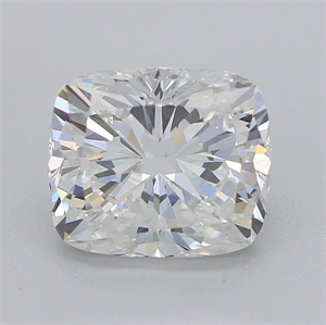 Foto Diamante Natural 1.51 quilates, Del cojín , Color G, claridad VS1 y certificado GIA de