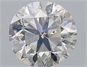 Diamante Natural 2.01 quilates, Redondo , Color J, claridad SI2 y certificado GIA