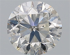 Foto Diamante Natural 2.01 quilates, Redondo , Color J, claridad SI2 y certificado GIA de