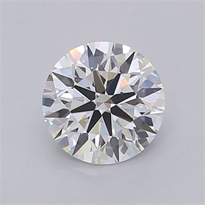 Picture of Lab Grown Diamond 1.04 Carats, Round with Ideal Cut, D Color, VVS2 Clarity and Certified by IGI