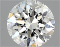 Diamante Natural 0.90 quilates, Redondo , Color G, claridad SI1 y certificado GIA