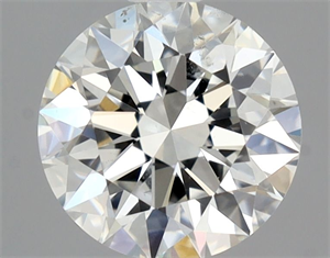 Picture of Natural Diamond 0.90 Carats, Round with Excellent Cut, G Color, SI1 Clarity and Certified by GIA