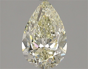 Picture of Natural Diamond 1.50 Carats, Pear with  Cut, N Color, VVS2 Clarity and Certified by GIA