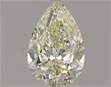 Diamante Natural 1.50 quilates, De pera , Color N, claridad VVS2 y certificado GIA