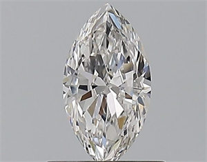 Picture of Natural Diamond 0.43 Carats, Marquise with  Cut, F Color, VS2 Clarity and Certified by GIA