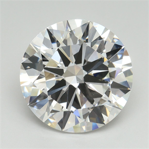 Picture of Lab Grown Diamond 7.10 Carats, Round with Excellent Cut, F Color, VVS2 Clarity and Certified by IGI