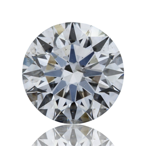 Picture of Natural Diamond 0.71 Carats, Round with Excellent Cut, E Color, SI2 Clarity and Certified by GIA