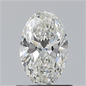 Diamante Natural 0.70 quilates, Ovalado , Color H, claridad VVS2 y certificado GIA