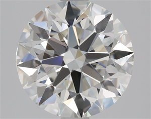 Foto Diamante Natural 1.70 quilates, Redondo , Color H, claridad VVS2 y certificado GIA de