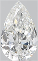 Diamante Natural 1.70 quilates, De pera , Color F, claridad VS1 y certificado GIA