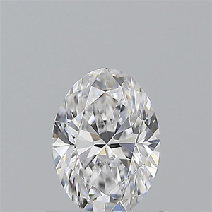 Picture of Natural Diamond 0.70 Carats, Oval with  Cut, D Color, VVS1 Clarity and Certified by GIA