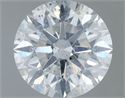 Diamante Natural 1.36 quilates, Redondo , Color F, claridad I1 y certificado IGI