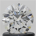 Diamante Natural 0.73 quilates, Redondo , Color H, claridad IF y certificado GIA