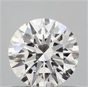 Del inventario de diamantes de laboratorio, 0.71 quilates, Redondo , Color F, claridad VVS2 y certificado IGI
