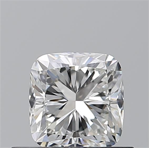 Foto Diamante Natural 0.50 quilates, Del cojín , Color F, claridad VVS1 y certificado GIA de