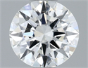 Natural Diamond 0.50 Carats, Round with Excellent Cut, H Color, VS2 Clarity and Certified by GIA