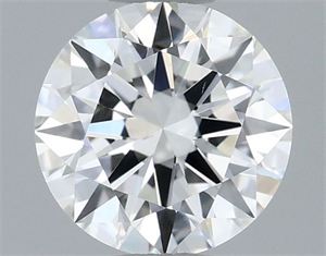 Picture of Natural Diamond 0.50 Carats, Round with Excellent Cut, H Color, VS2 Clarity and Certified by GIA