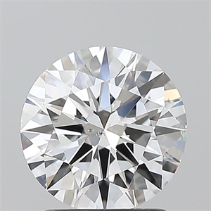 Picture of Natural Diamond 1.50 Carats, Round with Excellent Cut, D Color, SI1 Clarity and Certified by GIA