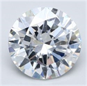 Diamante Natural 2.72 quilates, Redondo , Color F, claridad SI1 y certificado GIA