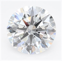 Lab Grown Diamond 2.26 Carats, Round with Ideal Cut, D Color, IF Clarity and Certified by IGI
