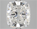 Diamante Natural 5.02 quilates, Del cojín , Color F, claridad VS1 y certificado GIA