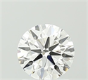 Del inventario de diamantes de laboratorio, 1.03 quilates, Redondo , Color D, claridad VVS2 y certificado IGI