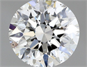 Natural Diamond 0.80 Carats, Round with Excellent Cut, I Color, SI1 Clarity and Certified by GIA