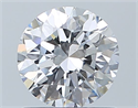 Natural Diamond 0.80 Carats, Round with Excellent Cut, D Color, SI1 Clarity and Certified by GIA