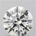 Natural Diamond 1.00 Carats, Round with Excellent Cut, H Color, SI1 Clarity and Certified by GIA