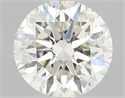 Natural Diamond 0.80 Carats, Round with Very Good Cut, L Color, VS2 Clarity and Certified by GIA