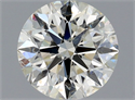 Diamante Natural 1.30 quilates, Redondo , Color J, claridad SI2 y certificado HRD