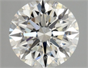 Natural Diamond 0.90 Carats, Round with Excellent Cut, I Color, SI1 Clarity and Certified by GIA