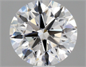 Diamante Natural 0.72 quilates, Redondo , Color E, claridad VS1 y certificado GIA