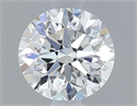 Natural Diamond 0.71 Carats, Round with Very Good Cut, D Color, VS2 Clarity and Certified by GIA