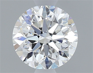 Picture of Natural Diamond 0.71 Carats, Round with Very Good Cut, D Color, VS2 Clarity and Certified by GIA