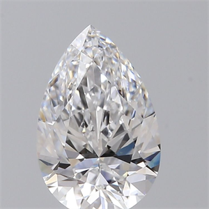 Picture of Natural Diamond 0.82 Carats, Pear with  Cut, D Color, VS1 Clarity and Certified by GIA