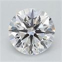 Lab Grown Diamond 1.34 Carats, Round with Ideal Cut, D Color, VS2 Clarity and Certified by IGI