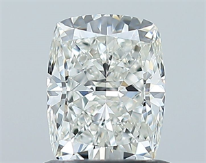 Foto Diamante Natural 0.91 quilates, Del cojín , Color H, claridad VVS2 y certificado GIA de