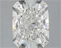 Natural Diamond 2.50 Carats, Radiant with  Cut, I Color, SI1 Clarity and Certified by GIA