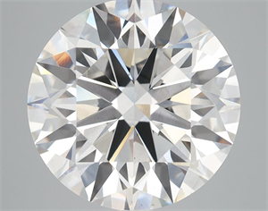 Picture of Lab Grown Diamond 7.23 Carats, Round with Ideal Cut, G Color, VS1 Clarity and Certified by IGI
