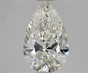 Picture of Natural Diamond 1.90 Carats, Pear with  Cut, J Color, SI2 Clarity and Certified by GIA
