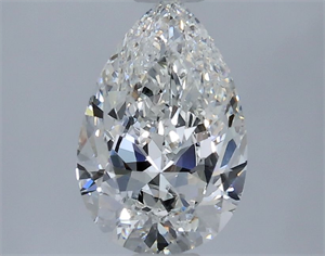 Picture of Natural Diamond 0.70 Carats, Pear with  Cut, G Color, VS2 Clarity and Certified by GIA
